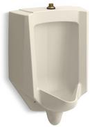 KOHLER Almond 1 gpf Washout Urinal with Top Spud 