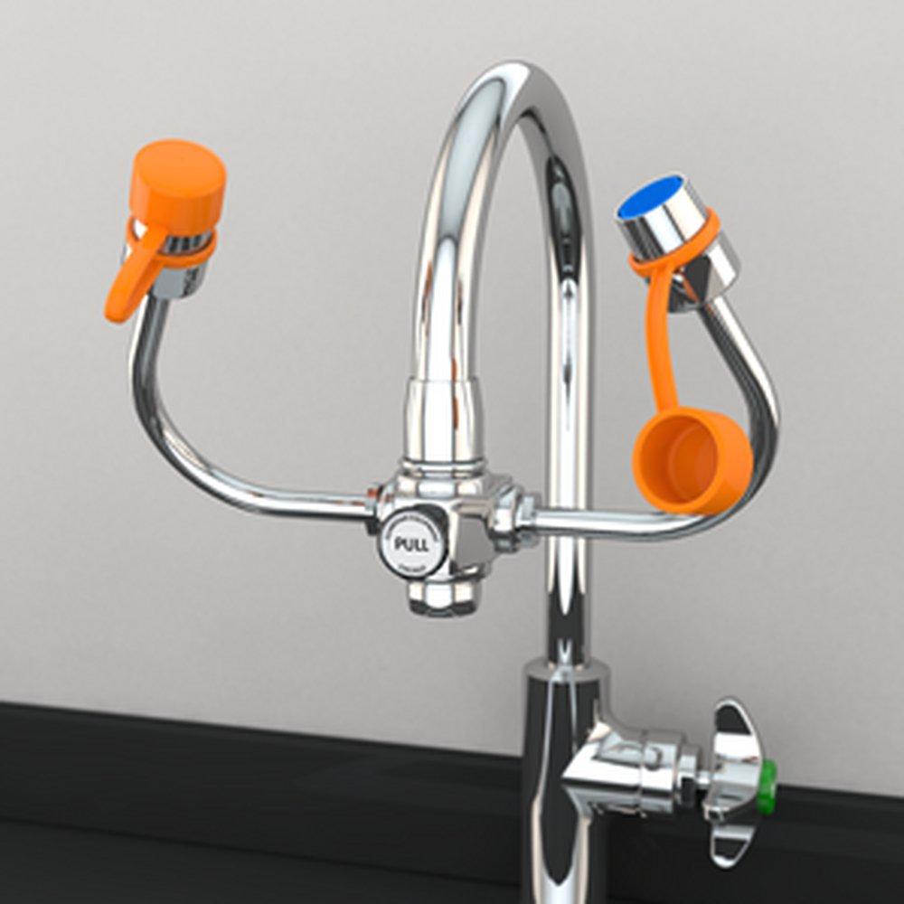 Guardian Equipment Chrome Plated Eyewash in Chrome Plated 
