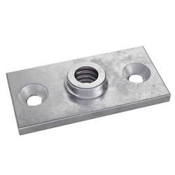 3/8 in. Malleable Iron 304SS Ceiling Flange