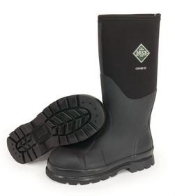 Classic 16 in. Waterproof Steel Toe Boots Men's Size 11 in Black