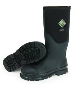 Classic 16 in. Waterproof Steel Toe Boots Men's Size 10 in Black