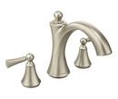 Moen Brushed Nickel Two Handle Roman Tub Faucet Trim Only