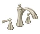 Moen Brushed Nickel Two Handle Roman Tub Faucet Trim Only 
