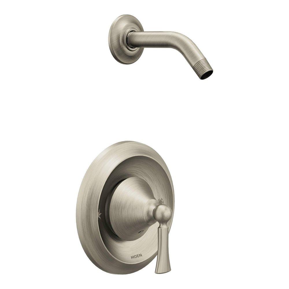 Moen Brushed Nickel Single Handle Shower Faucet 