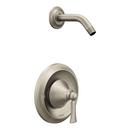 Moen Brushed Nickel Single Handle Shower Faucet 