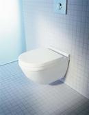 Duravit White 1.28 gpf Elongated Wall Mount Toilet 