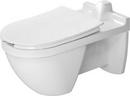 Duravit White 1.28 gpf Elongated Wall Mount Toilet 