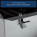 Broan White Metal and Plastic 80 CFM Fan 