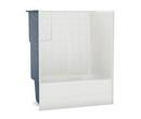MAAX White 60 x 31 in. Tub & Shower Unit in White 