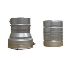 Single Wall Stainless Steel to PVC Conversion Kit