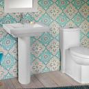 American Standard White *CVR* *BOULEV PED VC LAV COMB 4 CTR 