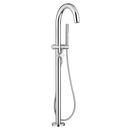 American Standard Polished Chrome Single Handle Lever Floor Mount Filler (Trim Only) 