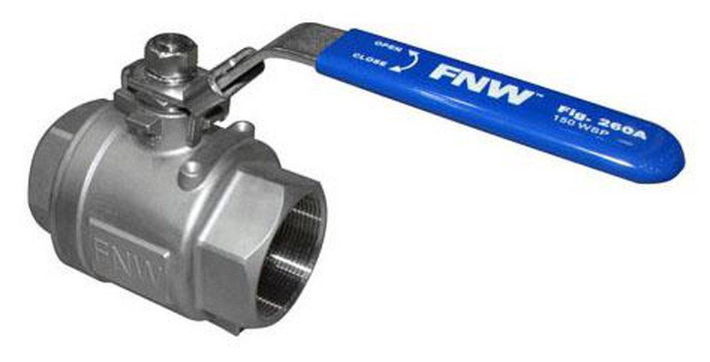 FNW&reg; Stainless Steel Full Port NPT 1000# Ball Valve 