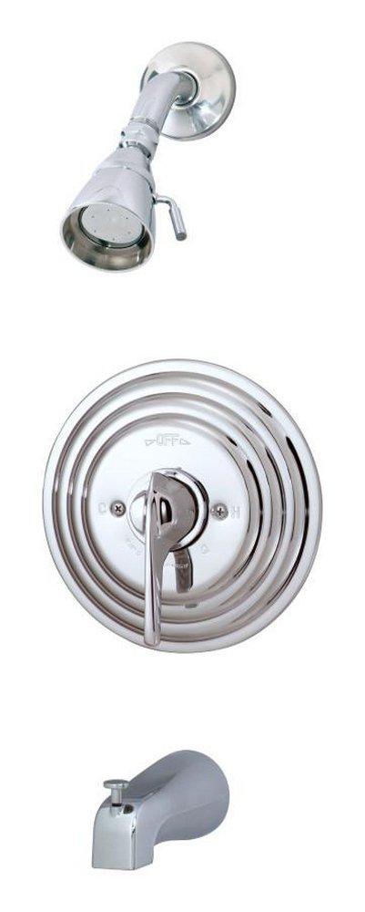 Symmons Industries Polished Chrome Single Handle Single Function Bathtub & Shower Faucet (Trim Only) 