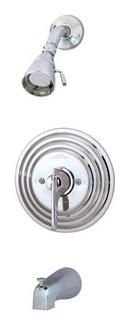 Single Handle Single Function Bathtub & Shower Faucet in Polished Chrome (Trim Only)