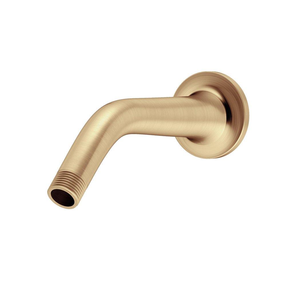 Symmons Industries Brushed Bronze 7-3/8 in. Brass Shower Arm and Flange 