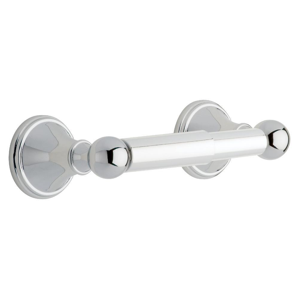 Liberty Hardware Polished Chrome Wall Mount Toilet Tissue Holder 