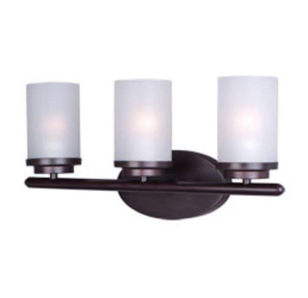 Maxim Lighting&reg; Oil Rubbed Bronze 60W 3-Light Medium E-26 Base Incandescent Bath Vanity 