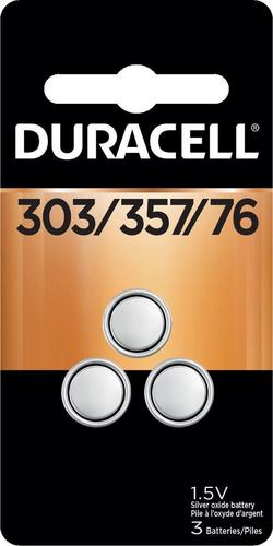 1.5V 303/357 Silver Oxide Battery 3-Pack
