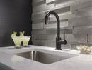 Delta Faucet Arctic Stainless Single Handle Lever Handle Bar Faucet 