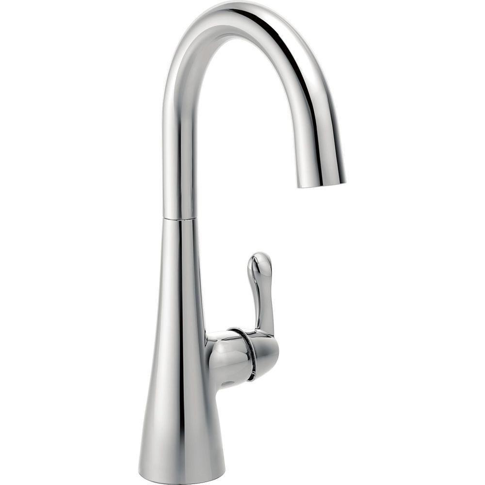 Delta Faucet Chrome Single Handle Lever Handle Bar Faucet 