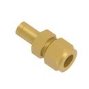 1/2 x 1/4 in. OD Tube Brass Reducing Adapter