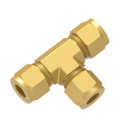 1/2 in. NPT Brass Tee