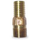 Campbell Manufacturing Barbed x MNPT Domestic Red Brass Adapter 