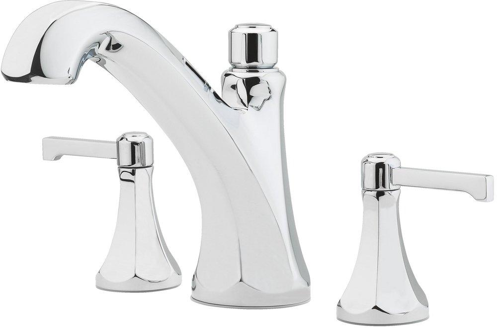 Pfister Polished Chrome Two Handle Roman Tub Faucet Trim Only 