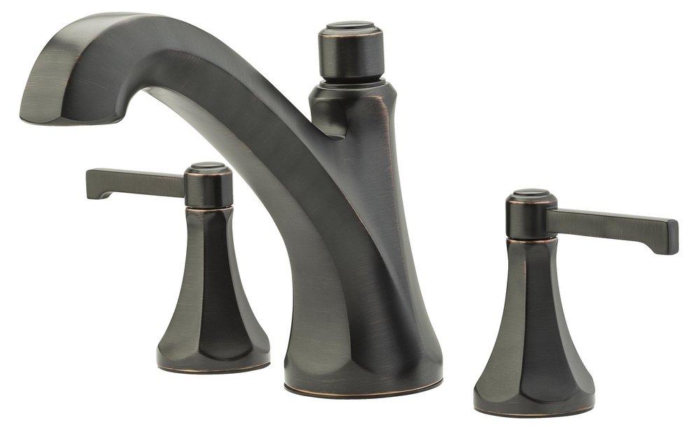 Pfister Tuscan Bronze Two Handle Roman Tub Faucet Trim Only 
