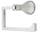 Rectangular Open Towel Ring in Polished Chrome