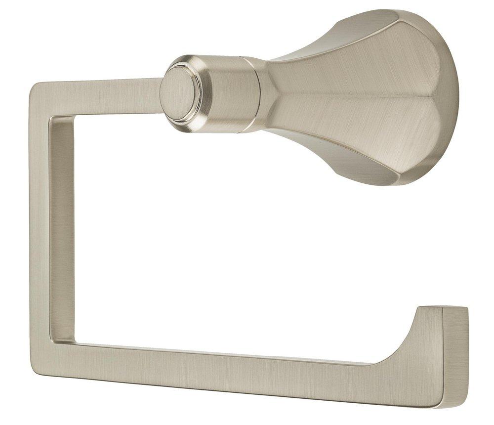 Pfister Brushed Nickel Rectangular Open Towel Ring 