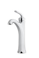 Single Lever Handle Vessel Bathroom Sink Faucet in Polished Chrome