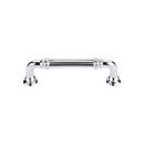 4-7/16 in. Reeded Pull in Polished Chrome