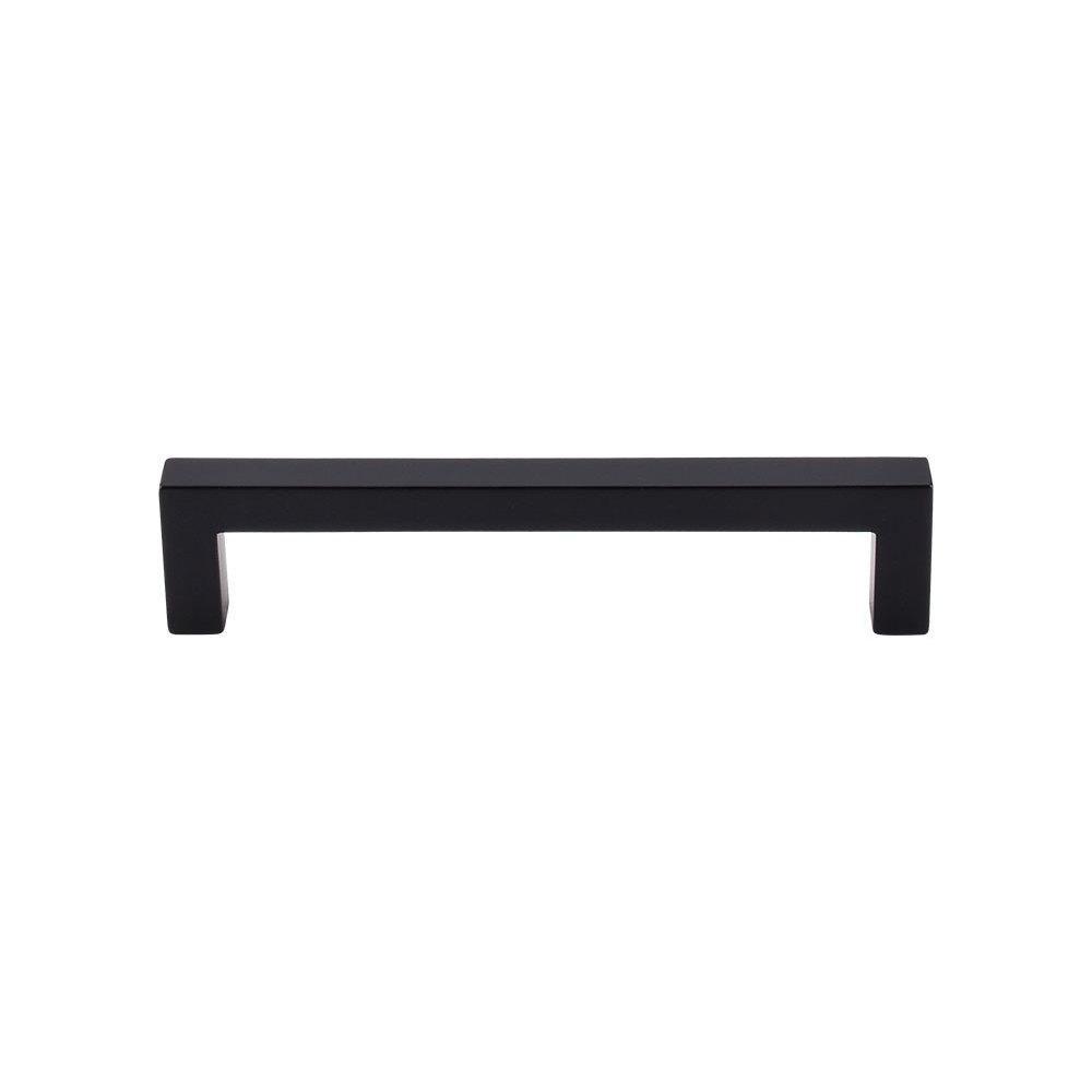 Top Knobs Flat Black 3/8 in. Zinc Alloy Cabinet Pull 