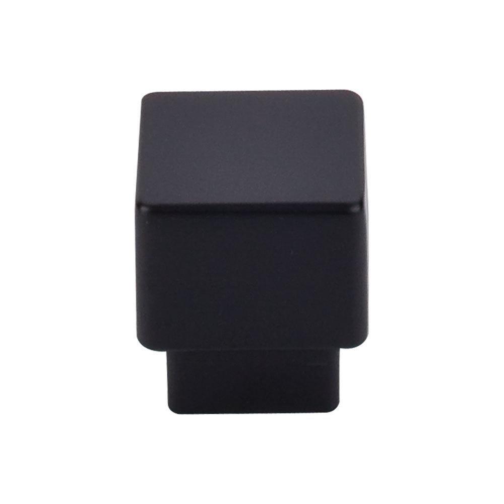 Top Knobs Black 1 in. Square Knob 
