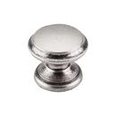 Top Knobs Antique Pewter 1-3/8 in. Flat Top Knob 