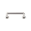 4-11/16 in. Emerald Pull in Polished Nickel