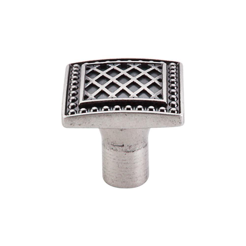 Top Knobs Antique Pewter 1-1/4 in. Square Knob 