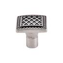 Top Knobs Antique Pewter 1-1/4 in. Square Knob 