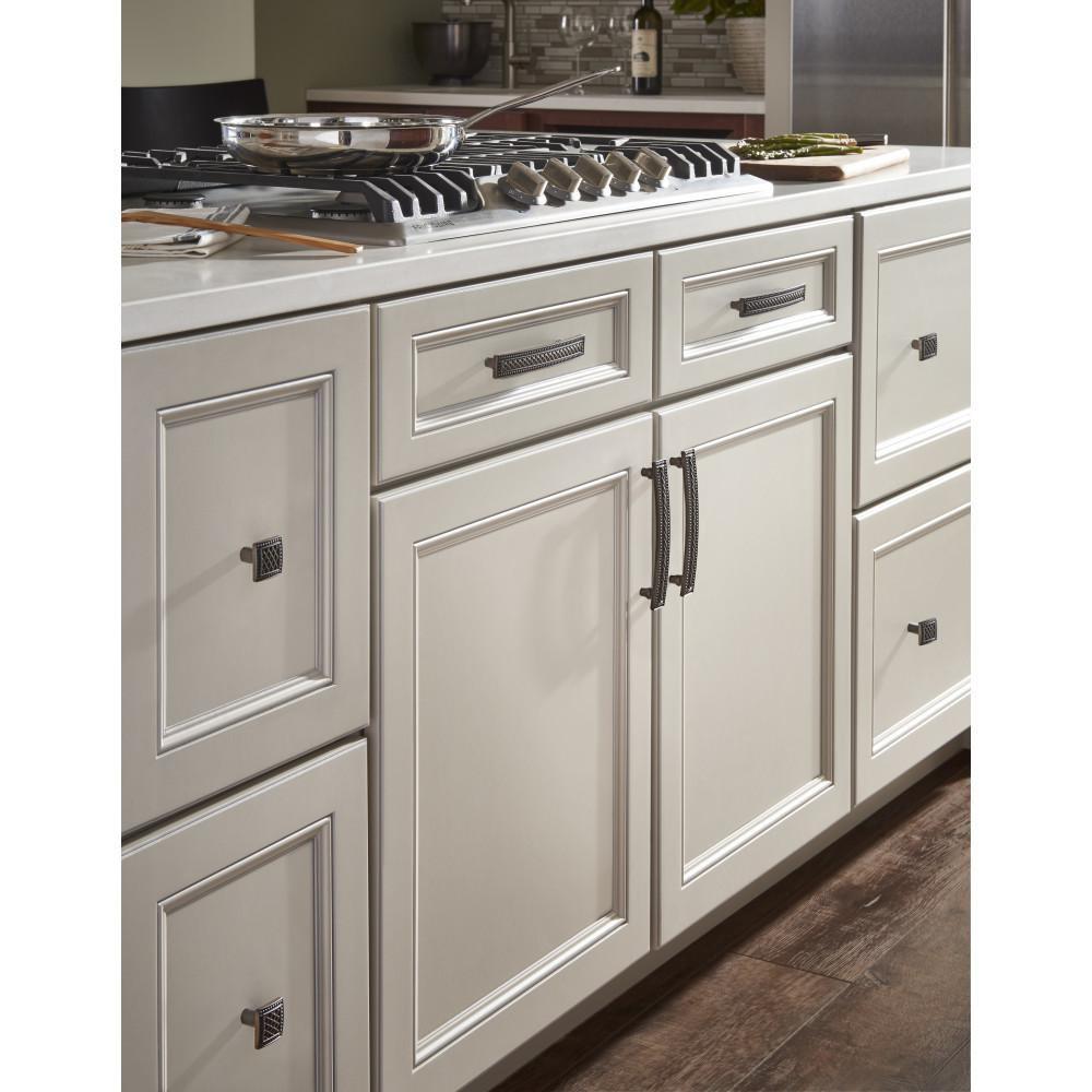 Top Knobs Antique Pewter 1-1/4 in. Square Knob 