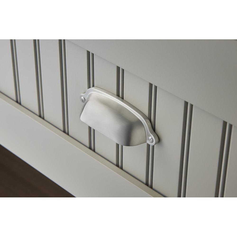 Top Knobs Polished Nickel 3-3/4 in. Cup Pull 