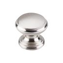 1-3/8 in. Zinc Alloy Cabinet Knob in Brushed Satin Nickel