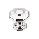 Top Knobs Polished Nickel 1-1/2 in. Zinc Alloy Cabinet Knob 