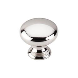 1-1/4 in. Mushroom Knob in Polished Nickel