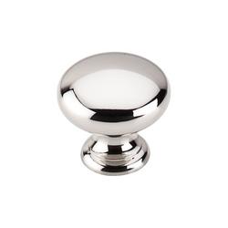 1-1/4 in. Mushroom Knob in Polished Nickel