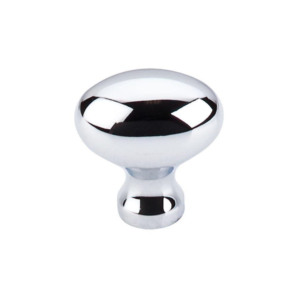 Top Knobs Polished Chrome 1-1/4 in. Egg Knob 