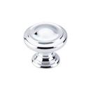 1-1/8 in. Dome Knob in Polished Chrome