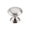 1-1/4 in. Rounded Knob in Brushed Satin Nickel