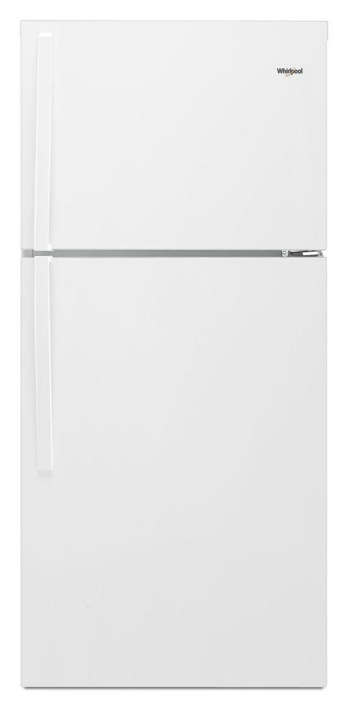 Whirlpool White 29-3/4 in. 19.14 cu. ft. Top Mount Freezer Refrigerator 